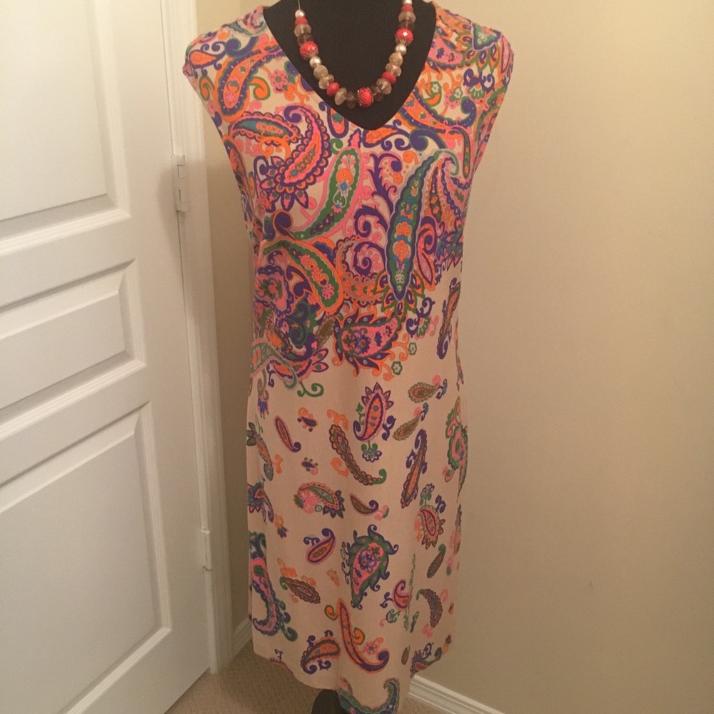 Beautiful Paisley Dress by Isaac Mizrahi